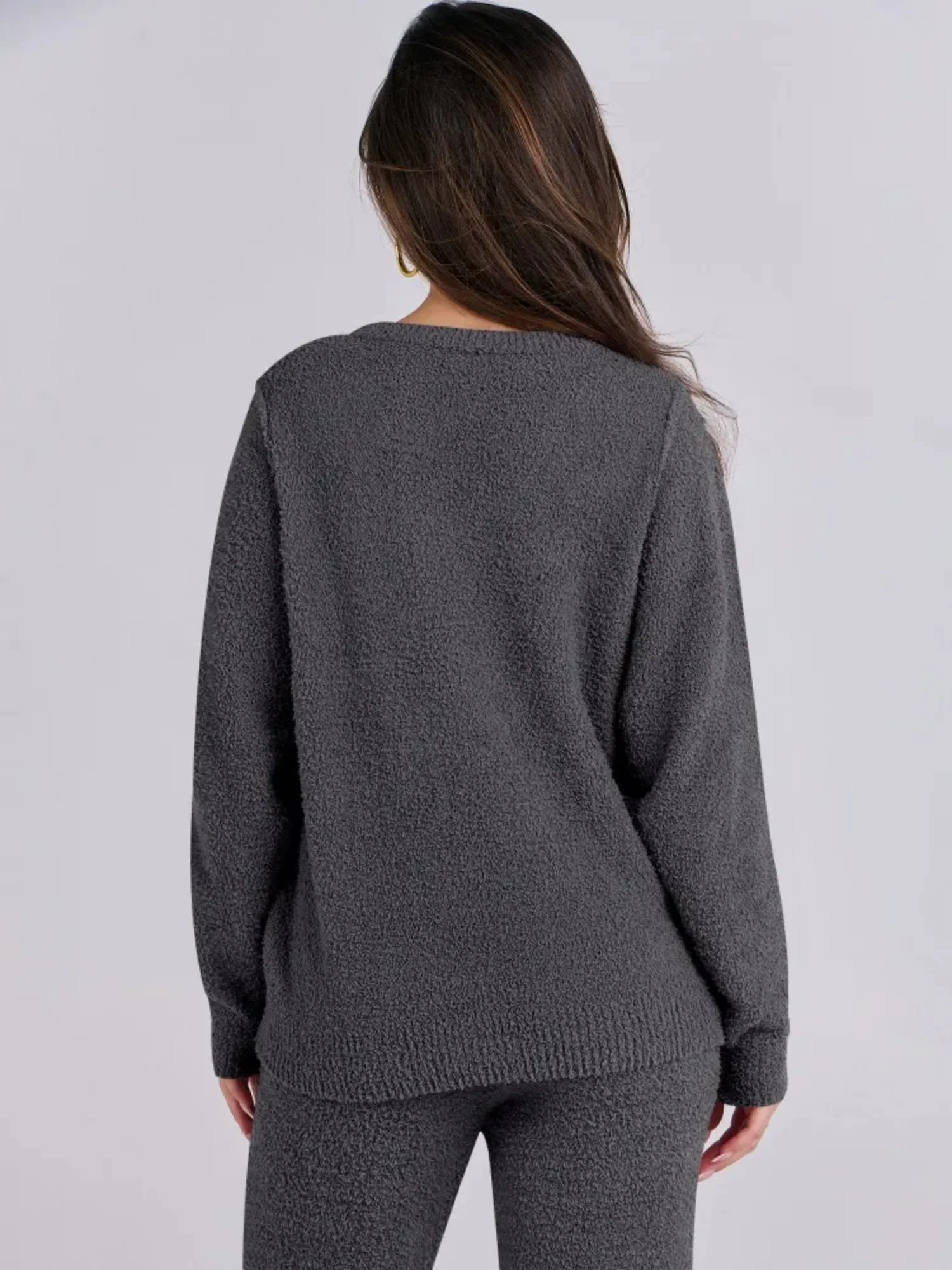 Cozy Knit Sweater And Pants Set - Image 3