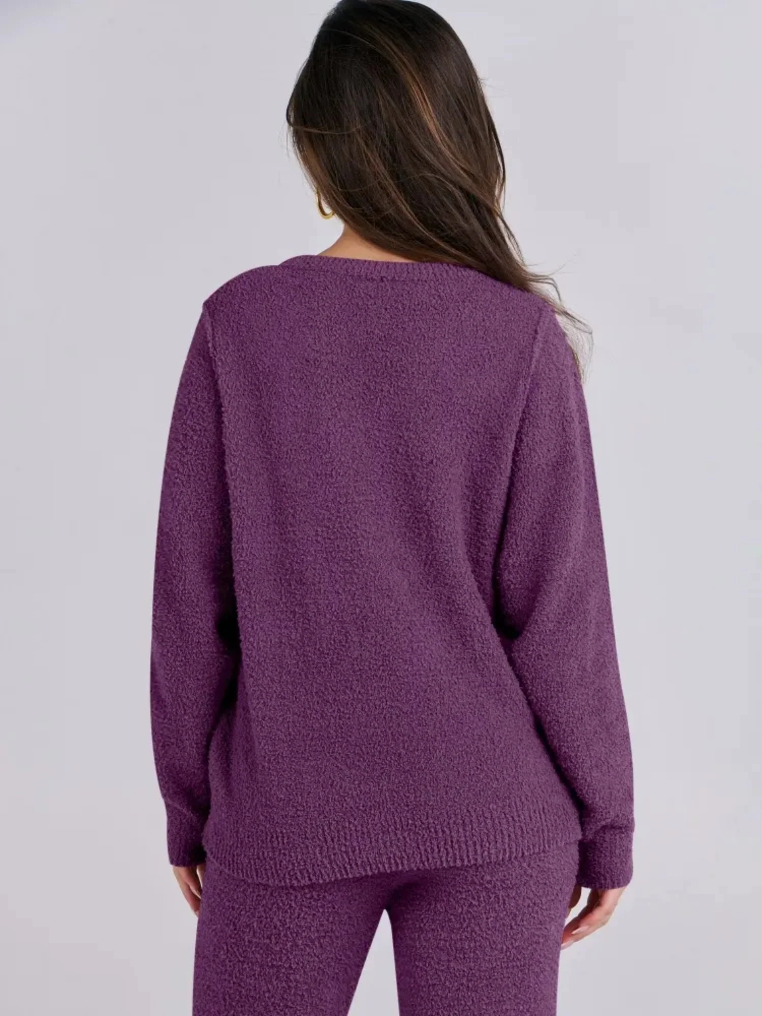 Cozy Knit Sweater And Pants Set - Image 4