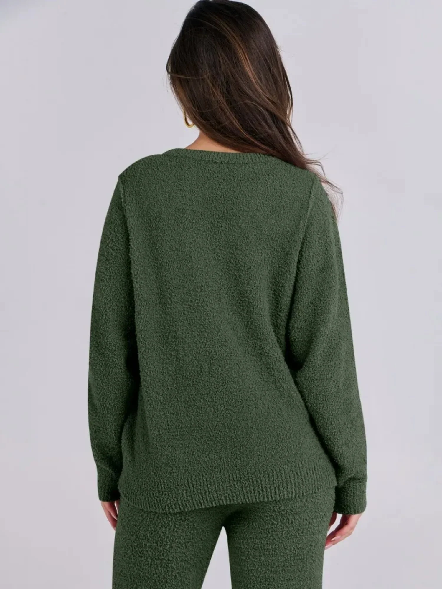 Cozy Knit Sweater And Pants Set - Image 5