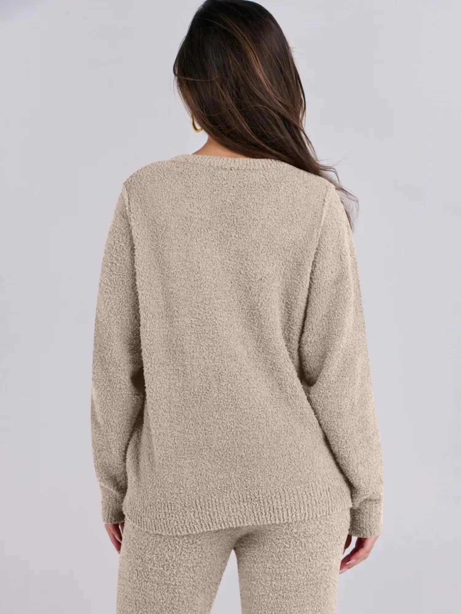 Cozy Knit Sweater And Pants Set - Image 6