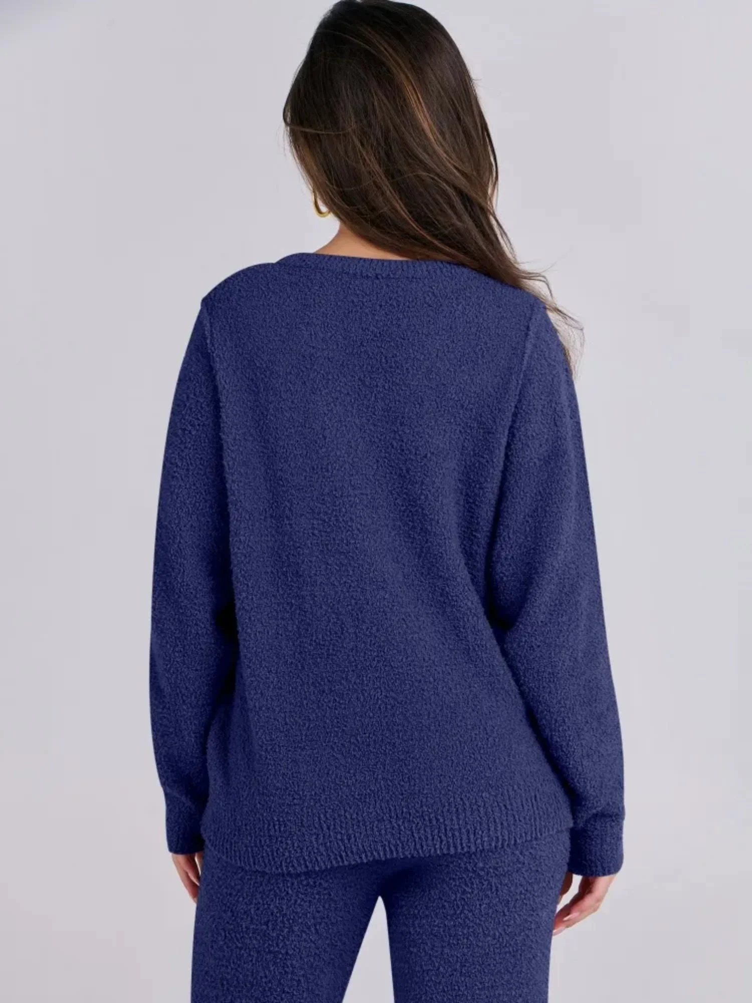 Cozy Knit Sweater And Pants Set - Image 8