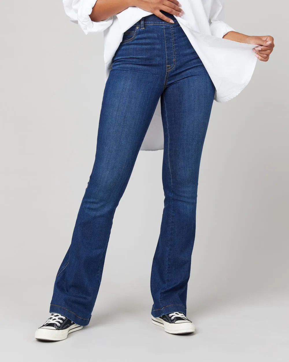 Women's Stretch Flare Jeans - Image 20
