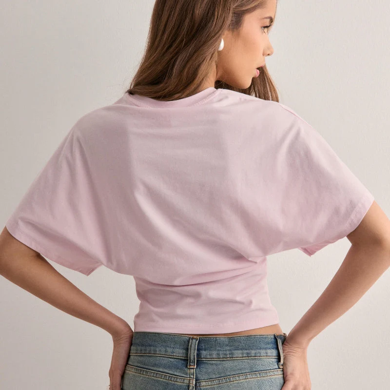 Wide Sleeve Casual T Shirt - Image 6