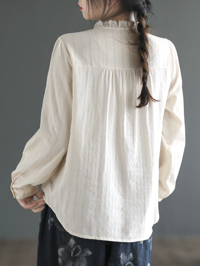 Essentials Cotton Long Sleeves Top - Image 3