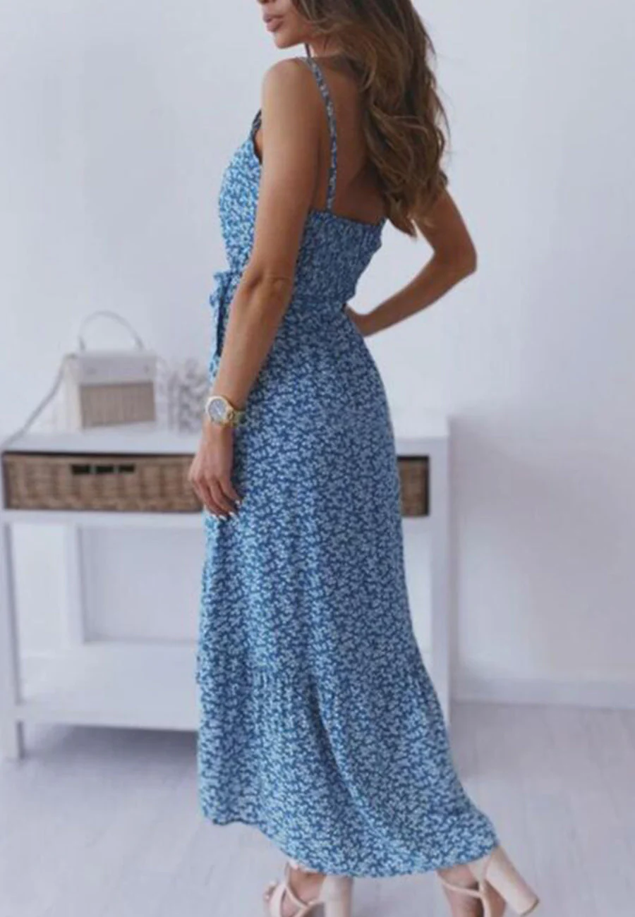 High Low Soft Daisy Dress - Image 3