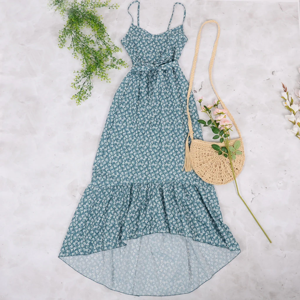 High Low Soft Daisy Dress - Image 4