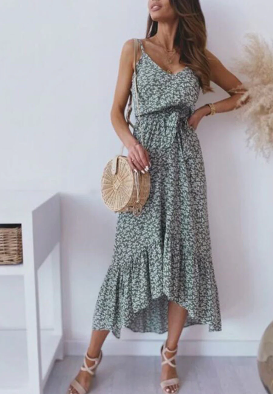 High Low Soft Daisy Dress - Image 5