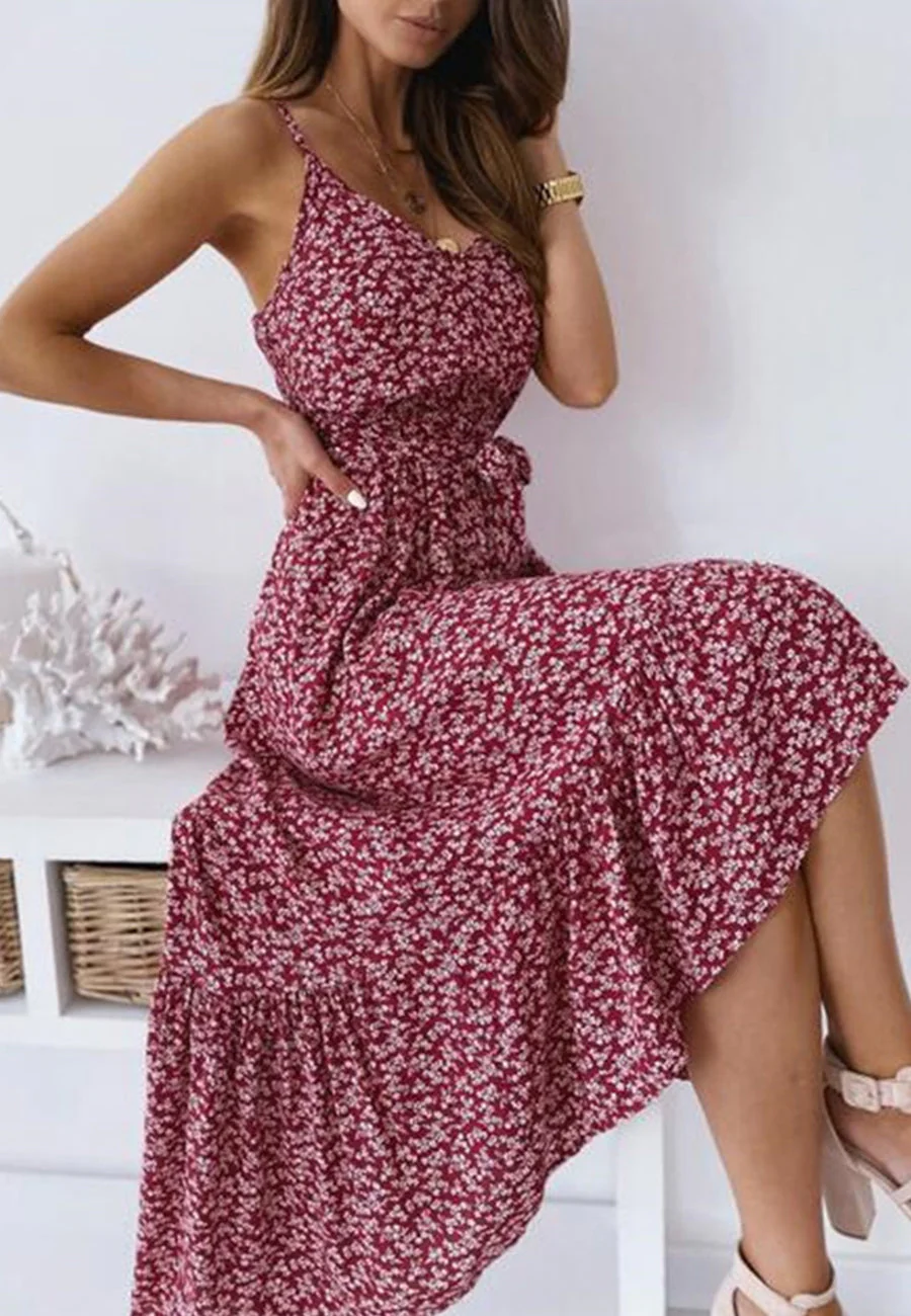 High Low Soft Daisy Dress - Image 8