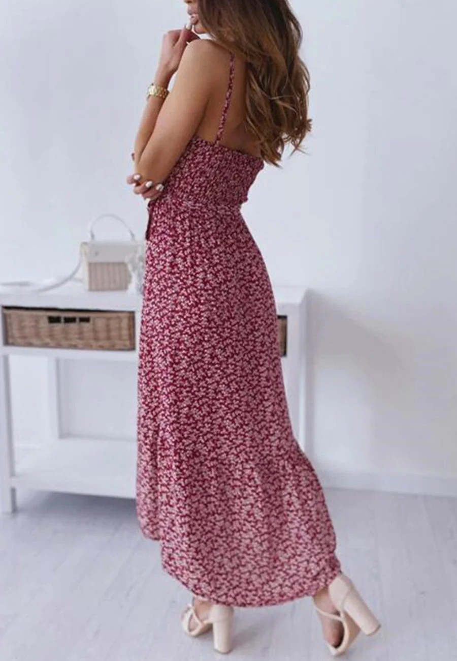 High Low Soft Daisy Dress - Image 9