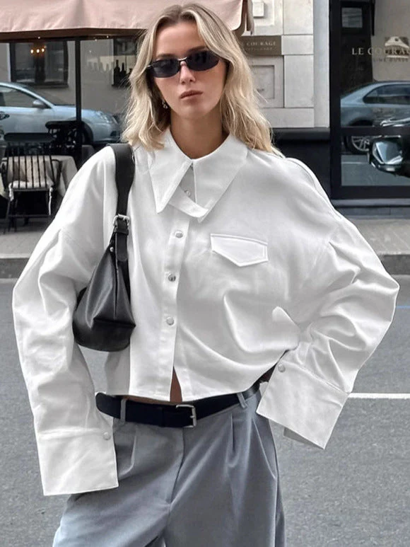 Loose Commuter Long-Sleeved Shirt - Image 3