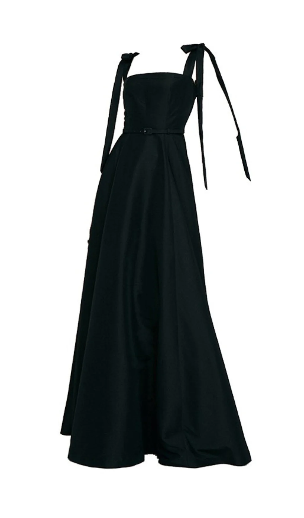 TIE Suspender Dress in Black - Image 5