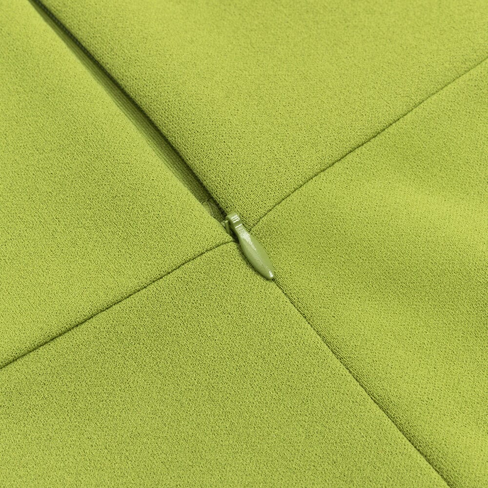 Strappy FishTail Maxi Dress in Green - Image 11