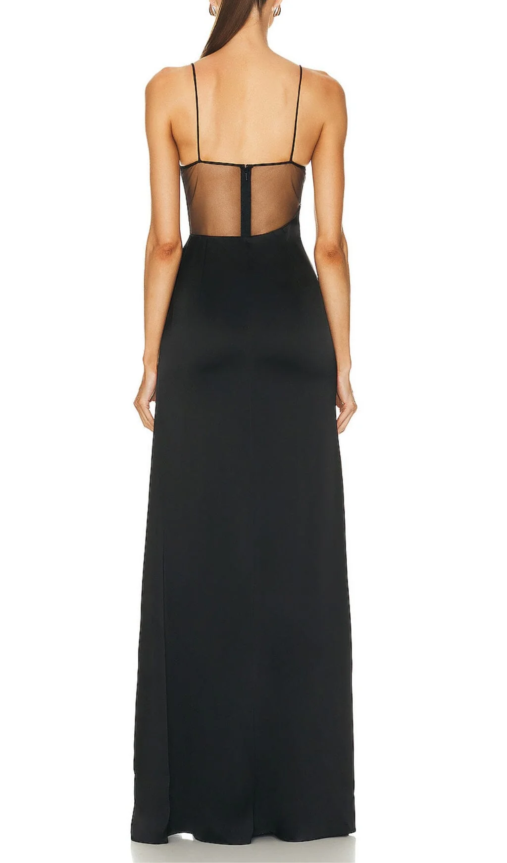 Starfish Embellished Mesh BodIce Maxi Dress in Black - Image 2