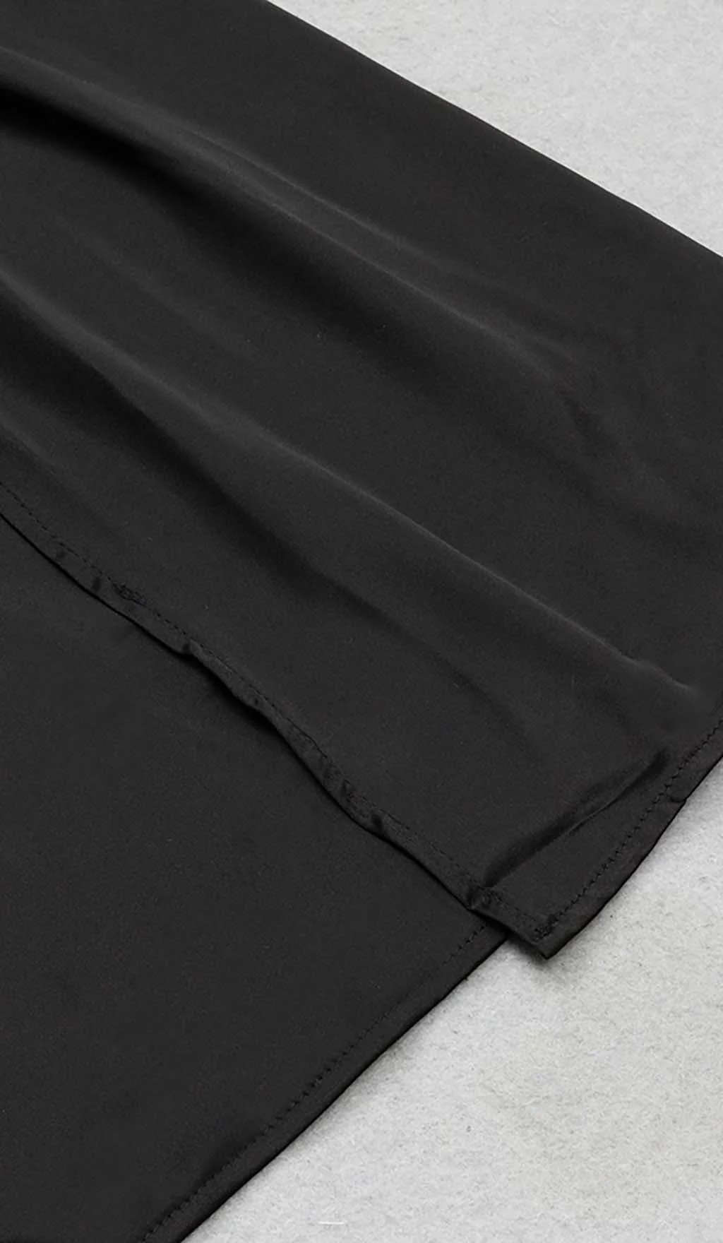 Sleeveless Bandage Midi Dress in Black - Image 12