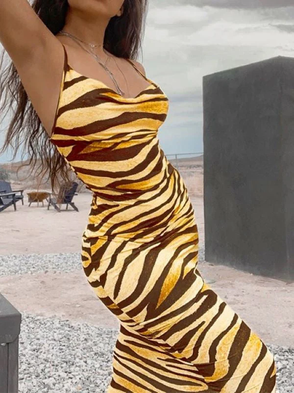 Sexy Slim Suspender Dress - Image 2