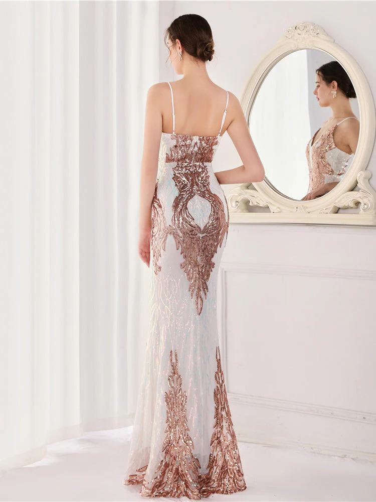 Flash fishtail evening dress - Image 2