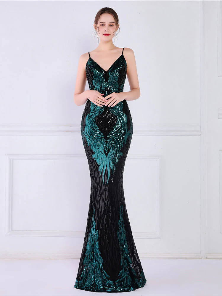 Flash fishtail evening dress - Image 9