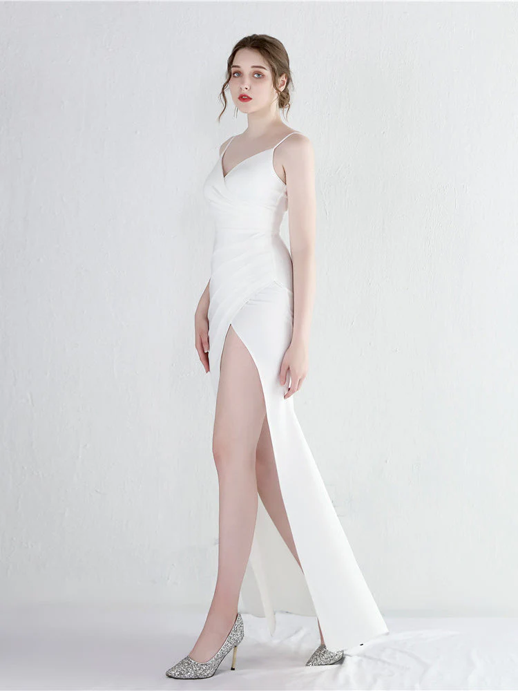 Halter Split Slim Dress - Image 2