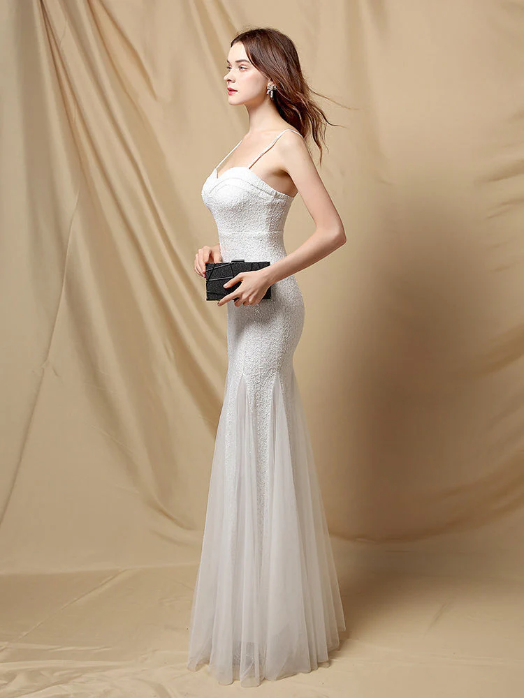 Halter Slim Fishtail Dress - Image 3