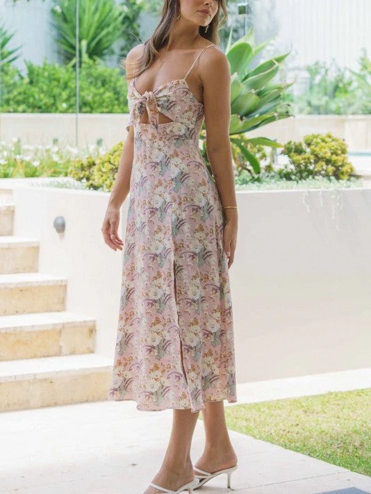Sling Split Dress - Image 4
