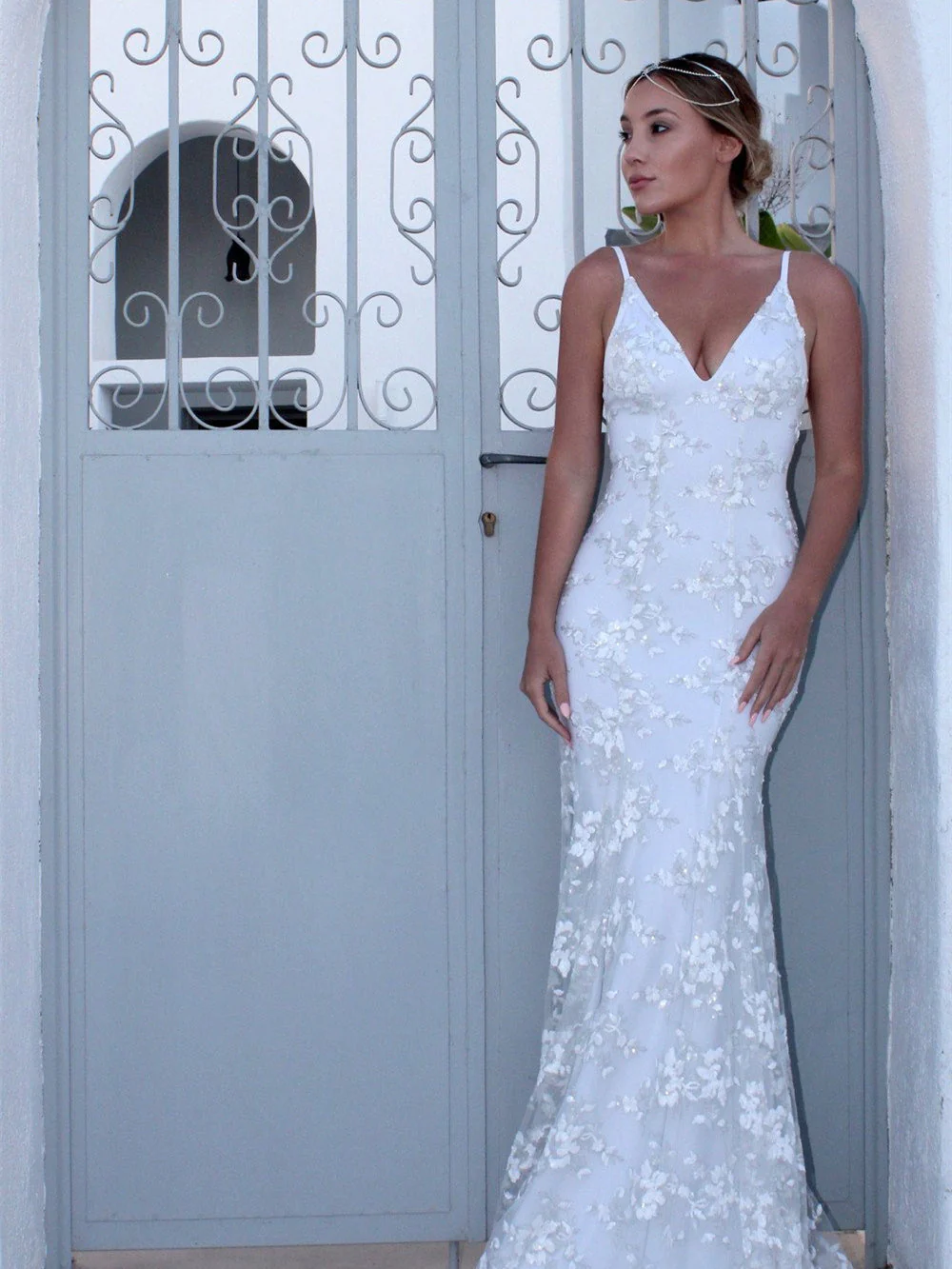 V-neck Halter Dress - Image 2