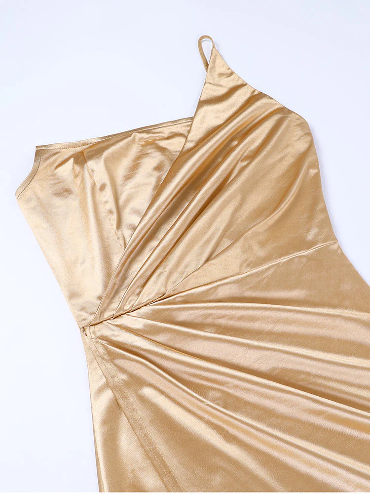 Slit High Waist Long  Dress - Image 4