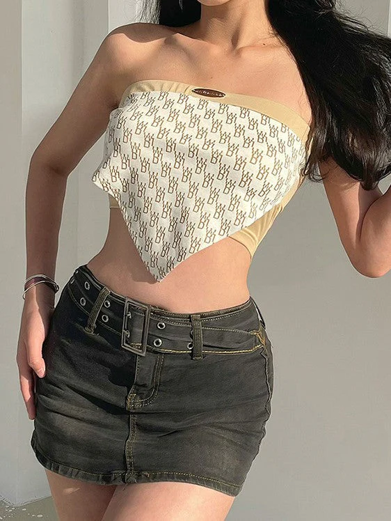 Solid Color Strap Halter Tank Top - Image 2