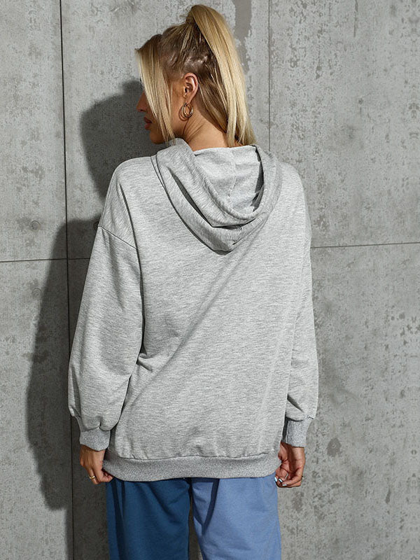 Trendy Letter Sweatshirt - Image 2