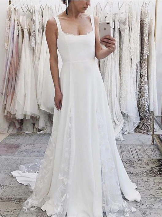 Sleeveless Floor-length Wedding Dress - Image 2