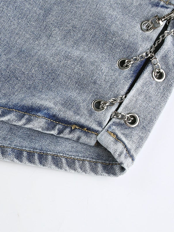 summer denim shorts shorts - Image 4