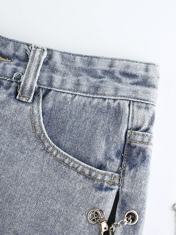 summer denim shorts shorts - Image 7
