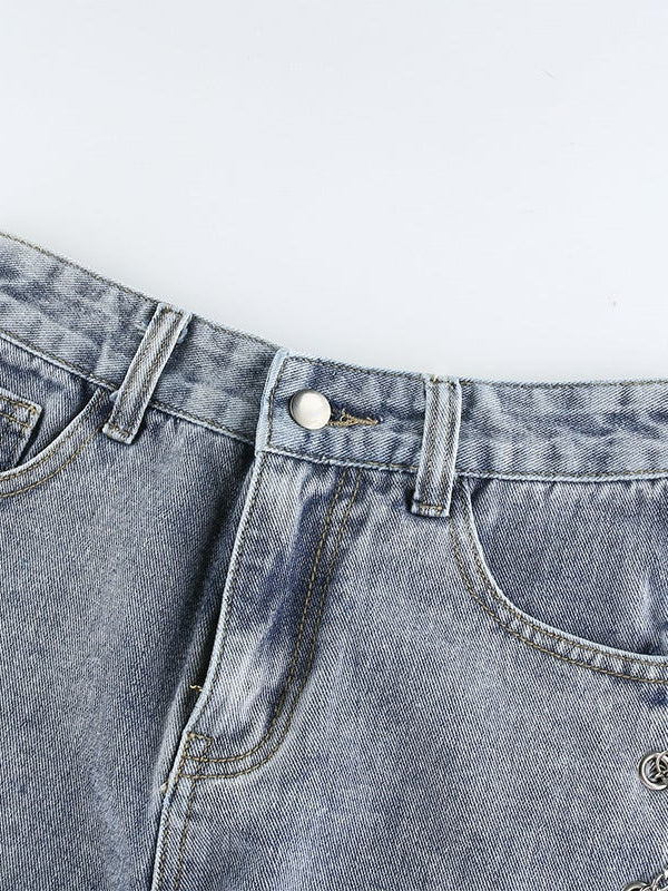 summer denim shorts shorts - Image 8