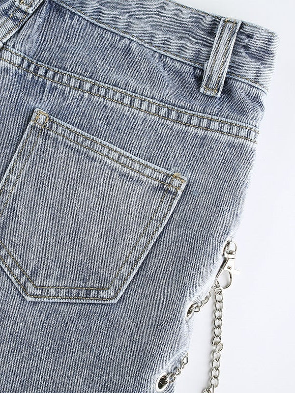 summer denim shorts shorts - Image 9