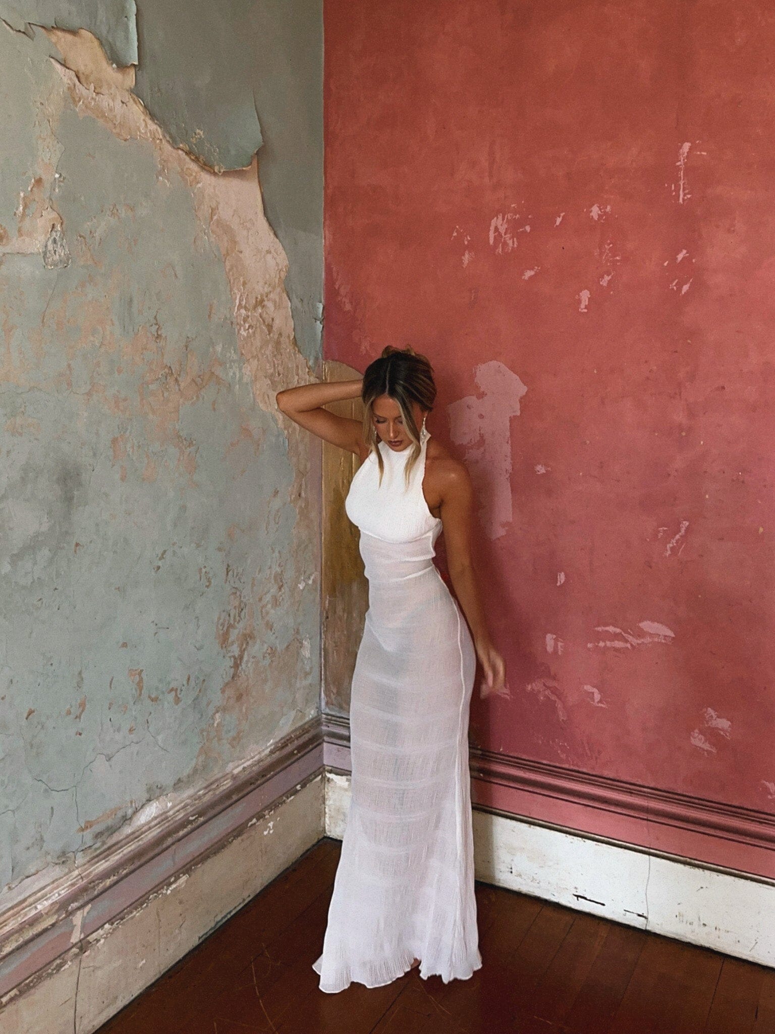DIANA MAXI DRESS IVORY - Image 2
