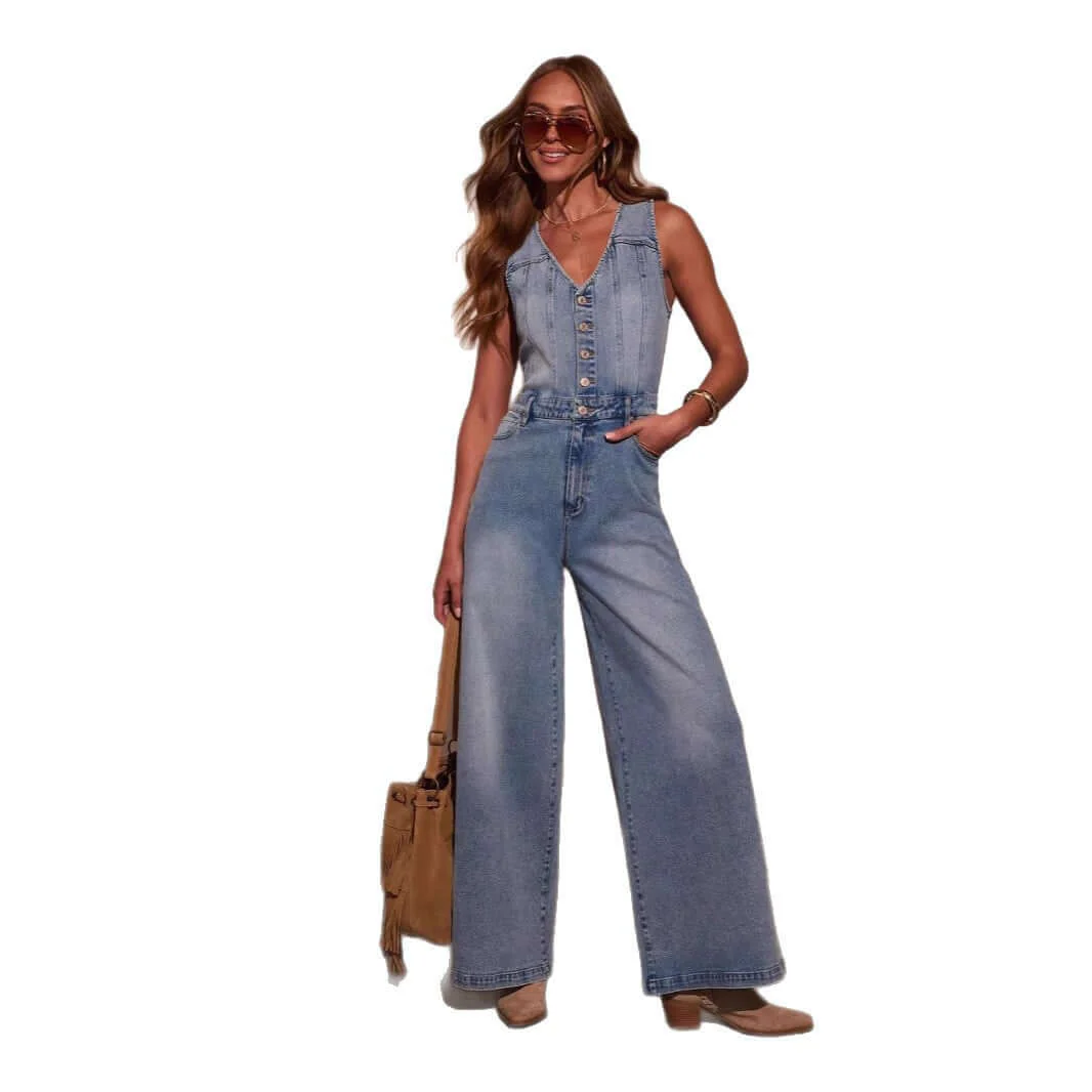 Denim Dream Jumpsuit - Image 5