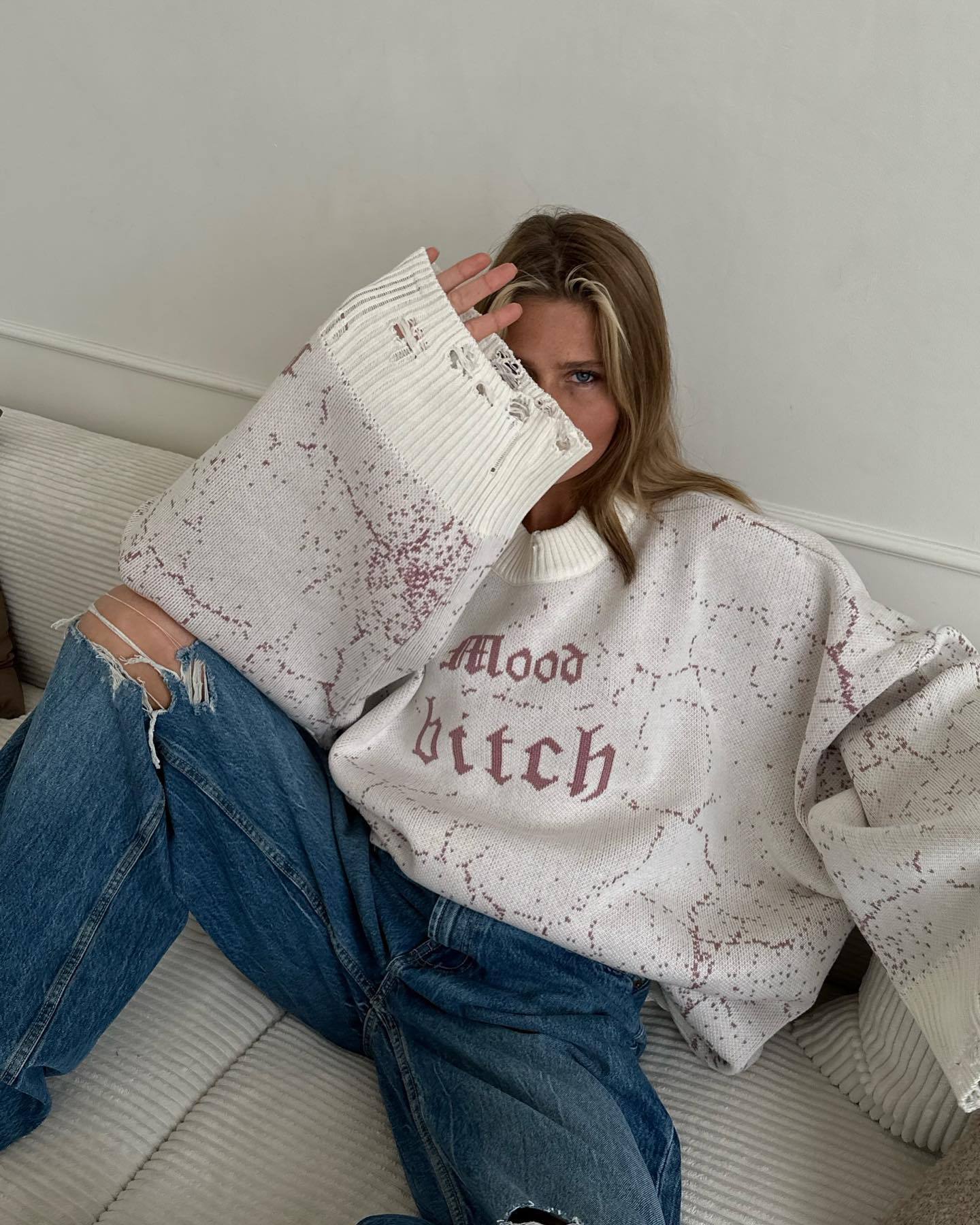 Streetwear Knitted Pullover Sweater - Image 11