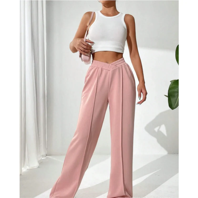 Loose Casual Wide-leg Trousers - Image 5