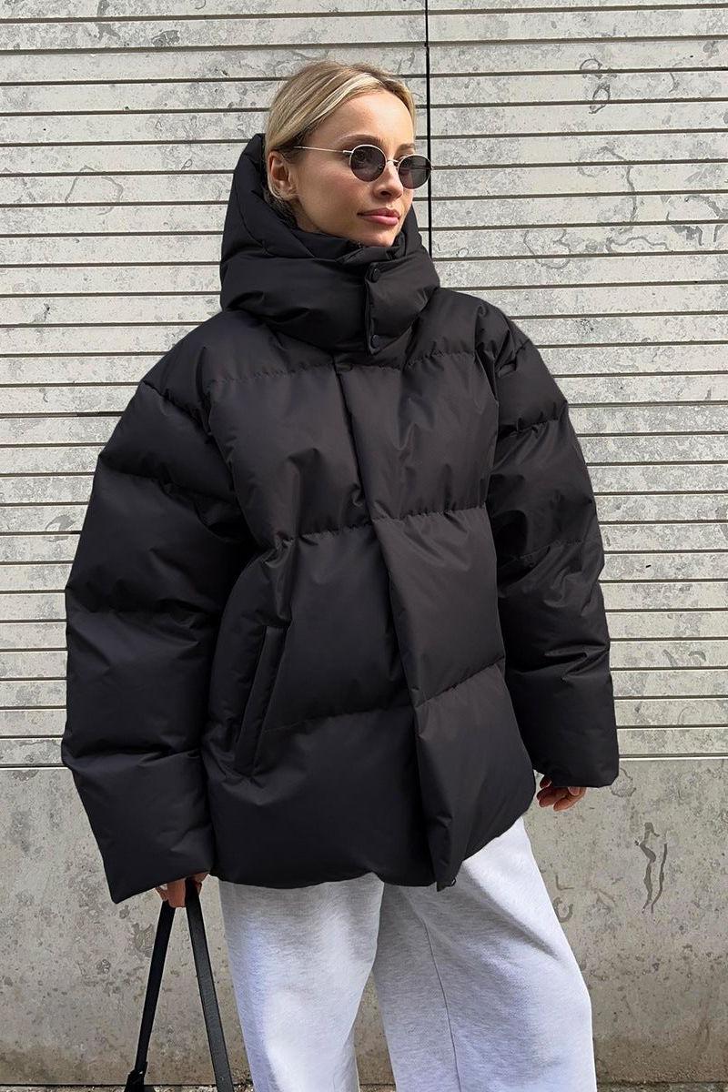 Thick Loose Cotton Jacket - Image 2