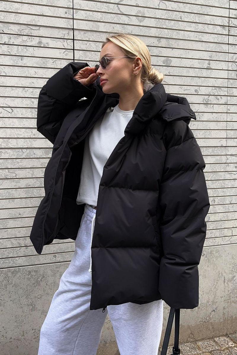 Thick Loose Cotton Jacket - Image 4