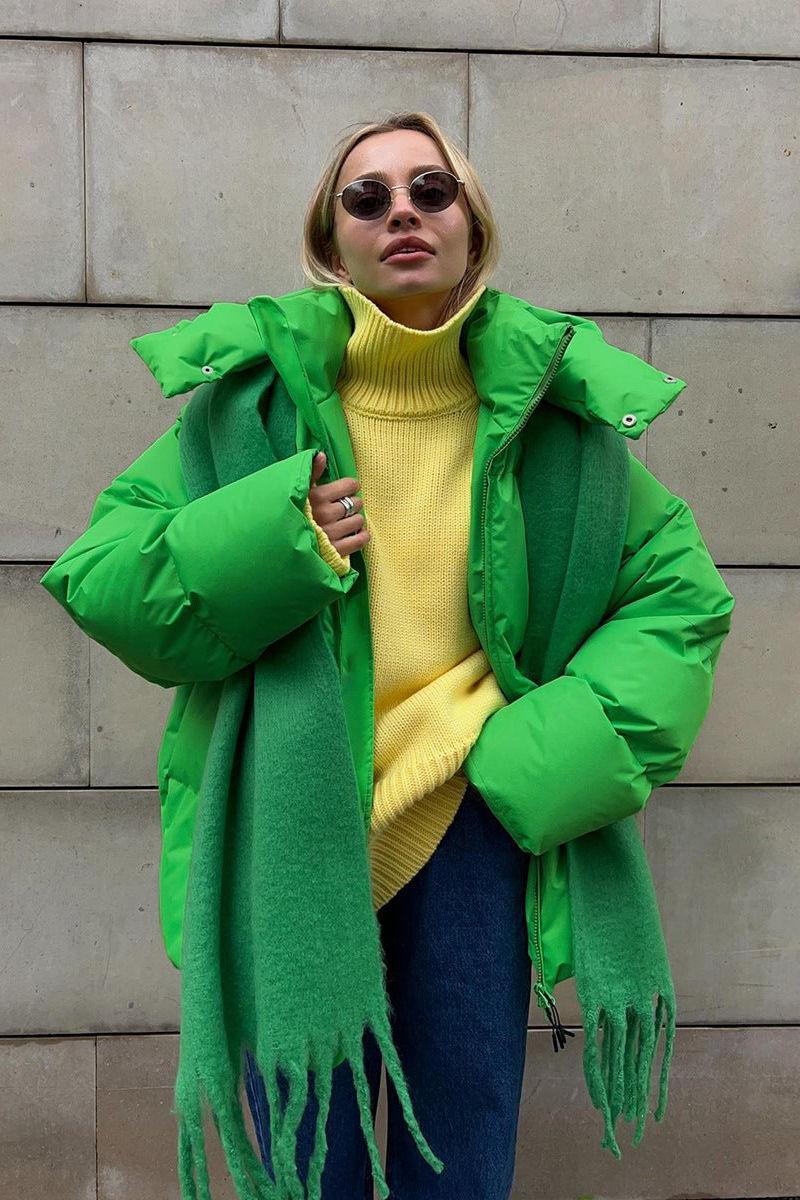 Thick Loose Cotton Jacket - Image 6