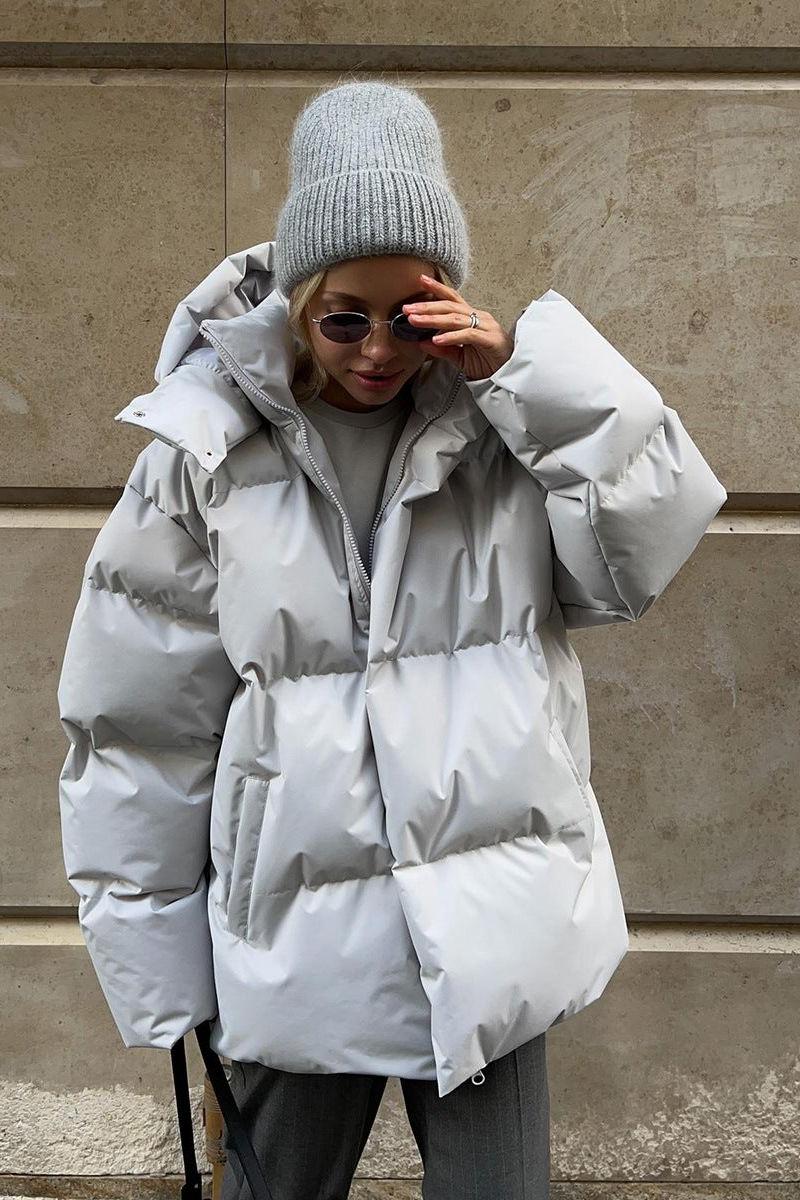 Thick Loose Cotton Jacket - Image 7