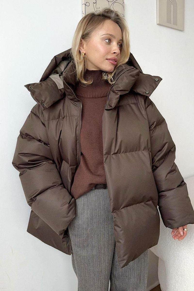 Thick Loose Cotton Jacket - Image 8