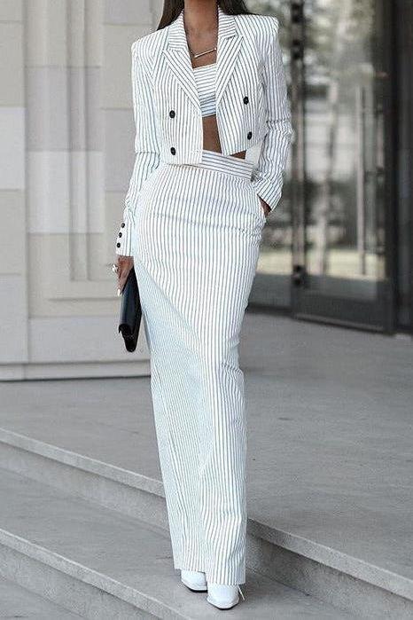Tube Skirt Two-Piece Dress Suit - Image 2