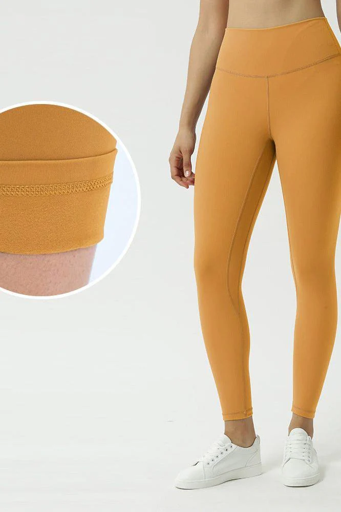 New double-sided brushed yoga pants - Image 24