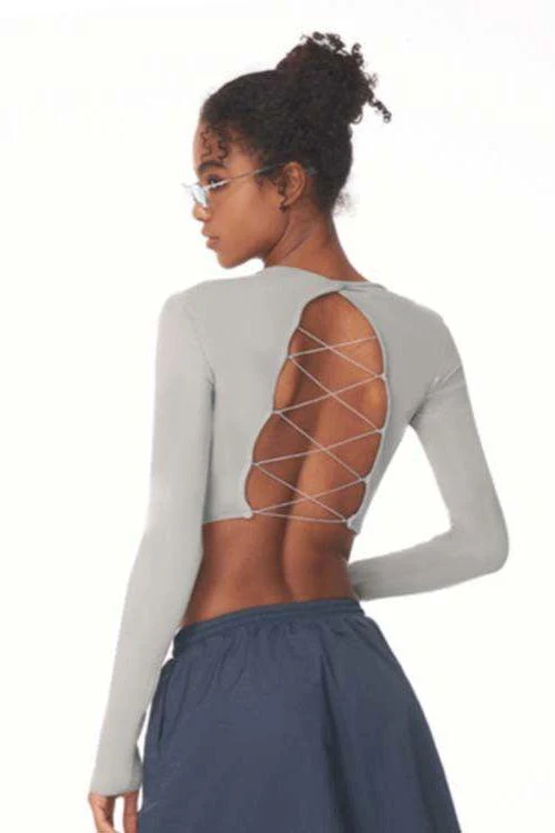 Long sleeves yoga top - Image 3
