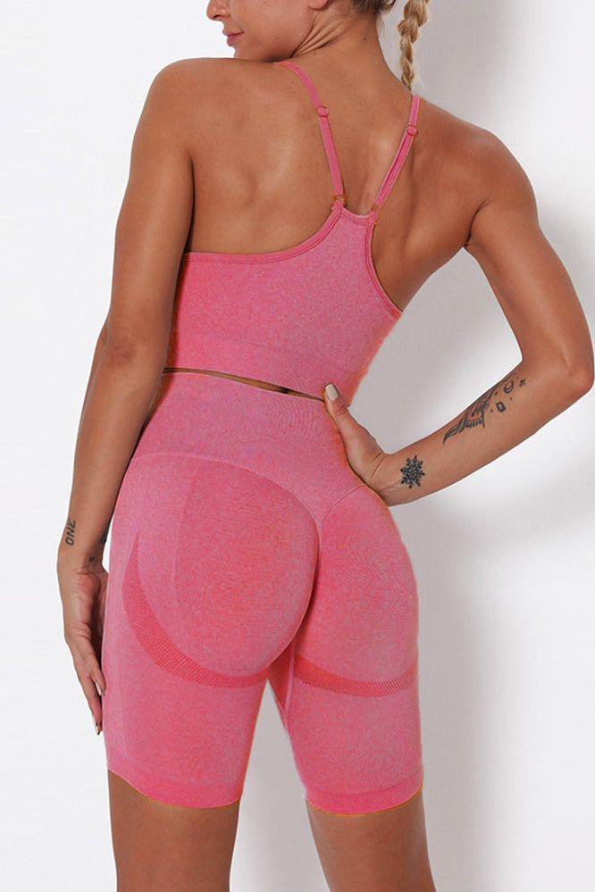 Seamless Women Short Yoga Sets - Image 5