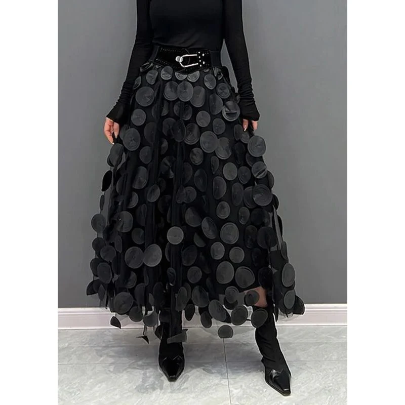 Retro A-Line Large Swing Skirt - Image 2
