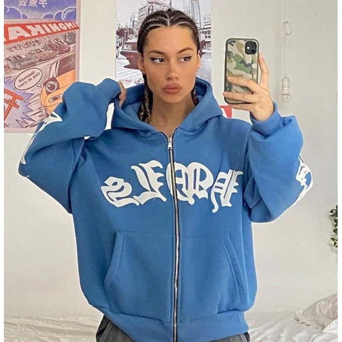 Foam Zipper Hoodie - Image 2