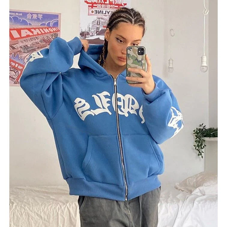 Foam Zipper Hoodie - Image 3