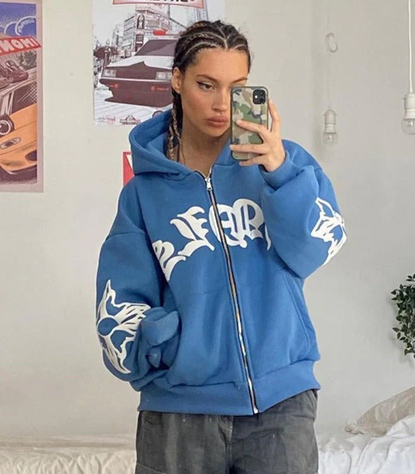 Foam Zipper Hoodie - Image 4